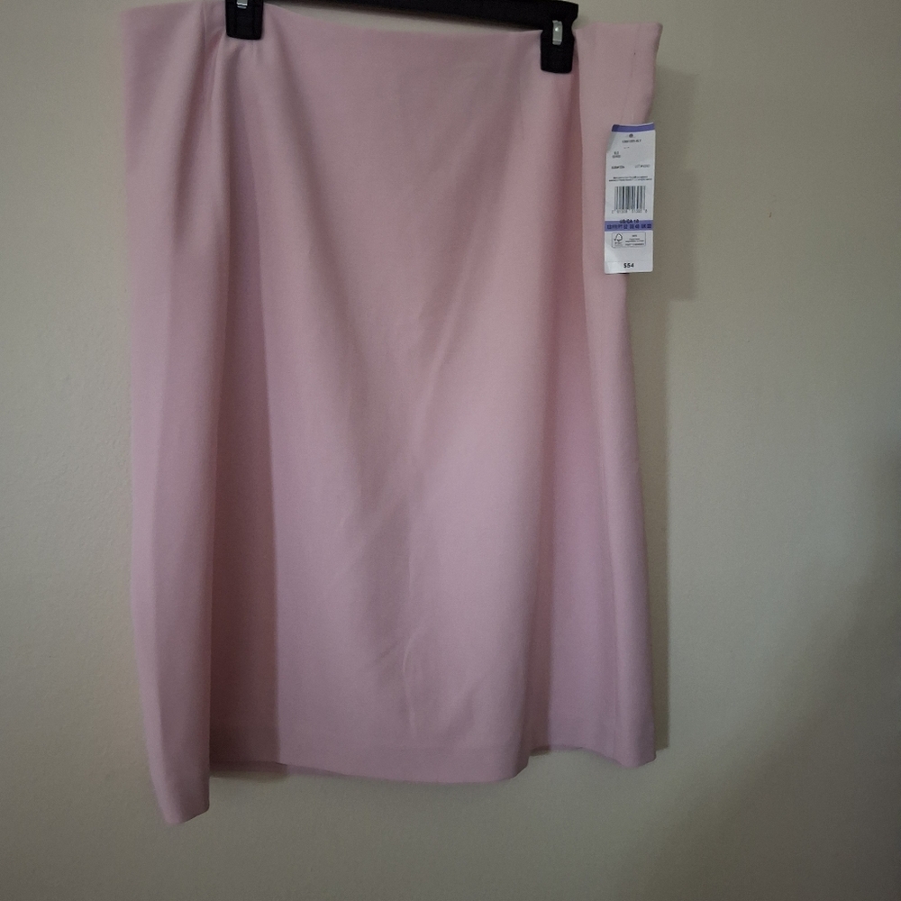 Black Label By Evan Picone elegant Pink Women's Skirt Size 18